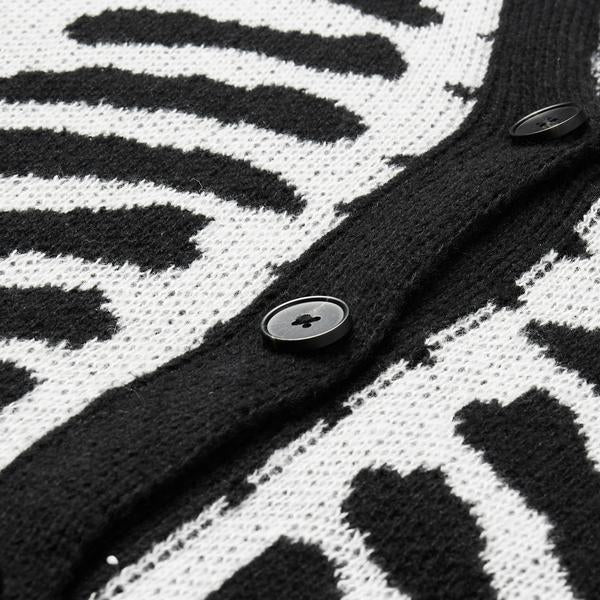 Premium Knit Skeleton Cardigan