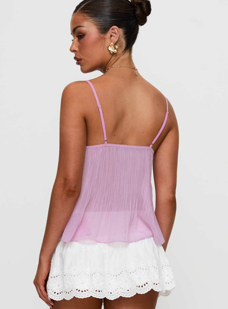 Isla Pleat Top