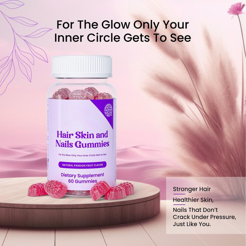 Halal Biotin Hair, Skin & Nails Gummies