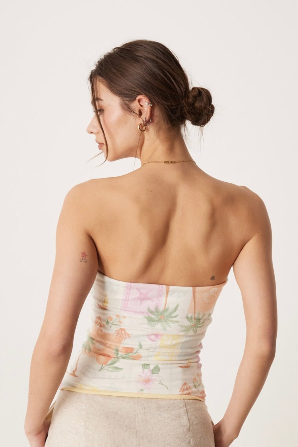 Lemon Sorbet Tube Top