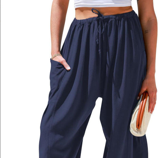 Everyday Linen Wide-Leg Pants
