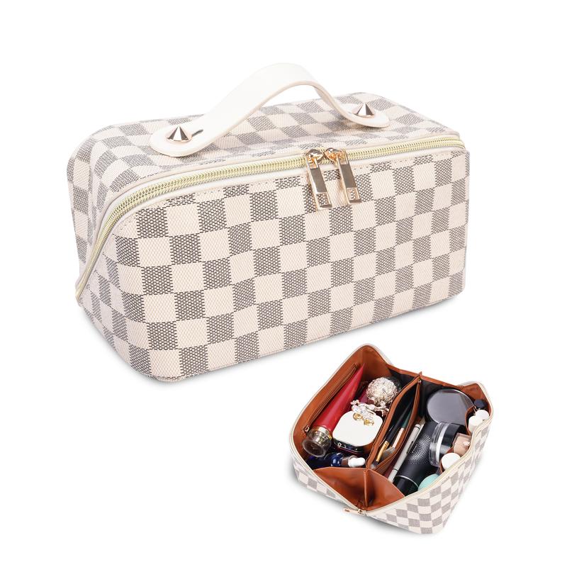 Multi-Pocket Makeup Bag