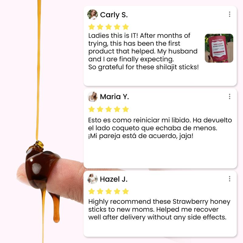 Women's Vitality Honey Sticks