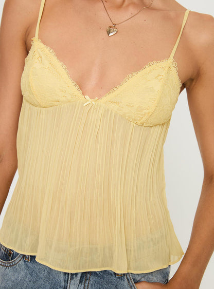 Isla Pleat Top