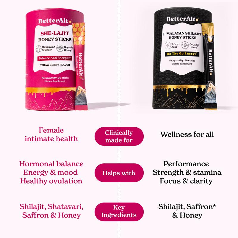 Women's Vitality Honey Sticks