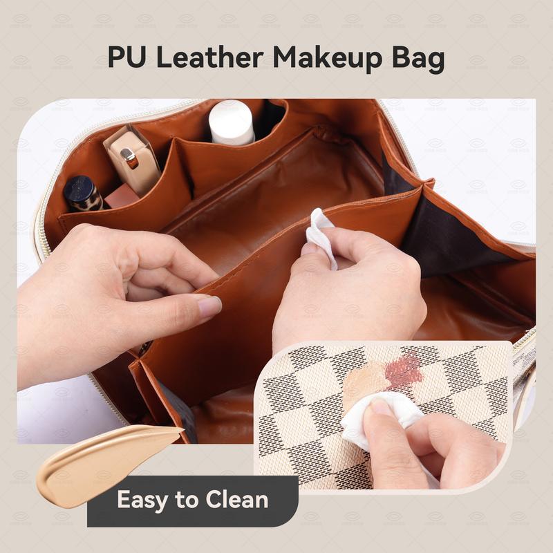 Multi-Pocket Makeup Bag
