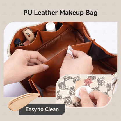 Multi-Pocket Makeup Bag