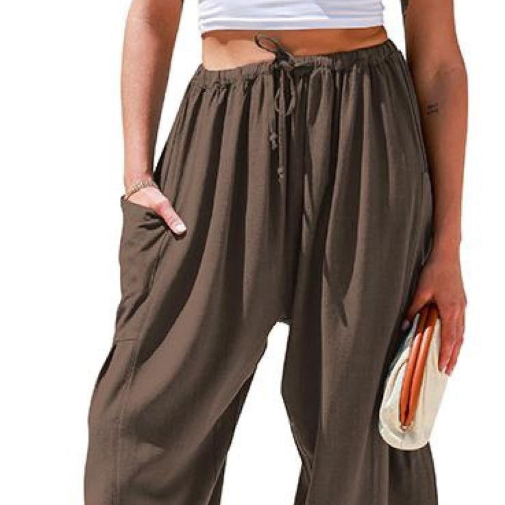Everyday Linen Wide-Leg Pants