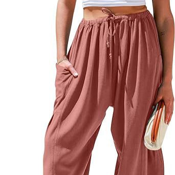 Everyday Linen Wide-Leg Pants