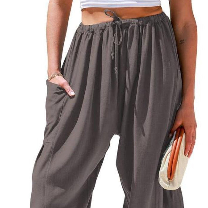 Everyday Linen Wide-Leg Pants