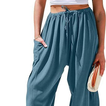 Everyday Linen Wide-Leg Pants
