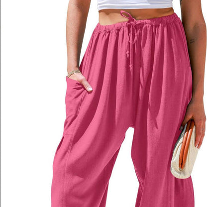 Everyday Linen Wide-Leg Pants