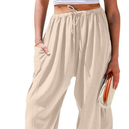 Everyday Linen Wide-Leg Pants
