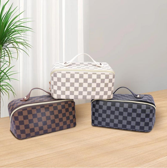 Multi-Pocket Makeup Bag