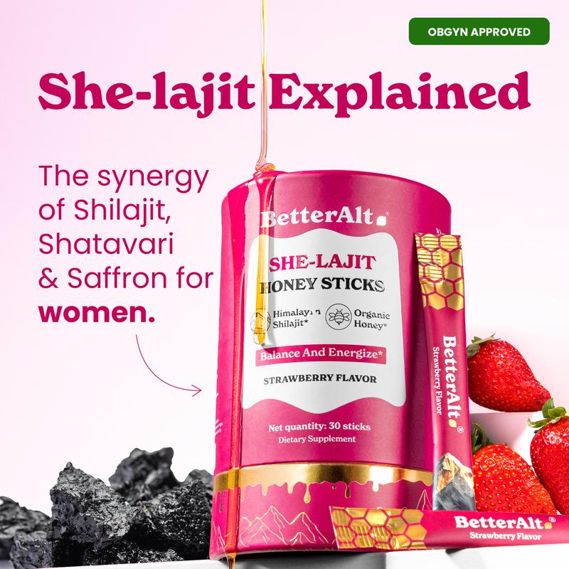 Women's Vitality Honey Sticks