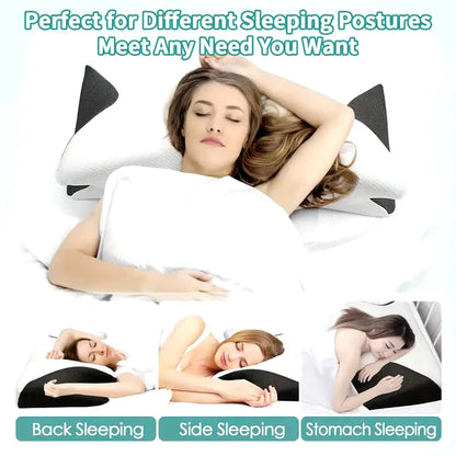 LullaForm™ Ergonomic Memory Foam Neck Pillow